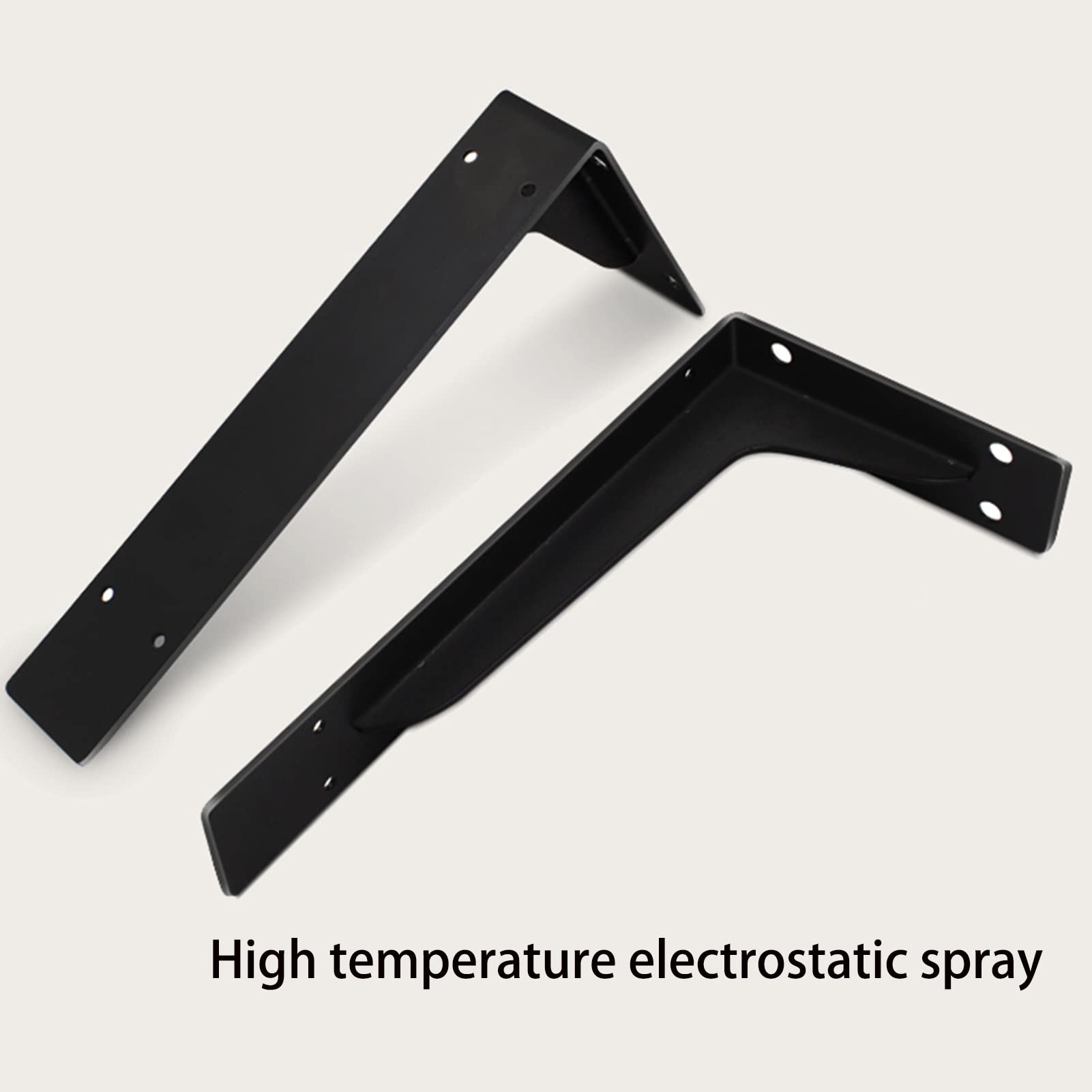 Soporte De Estante, Soportes Para Estantes Flotantes De Acero Inoxidable Soportes Ciegos - Soportes Para Estantes Flotantes - Soportes En L Soportes Resistentes - Incluye Tornillos Y Tacos De Pared (