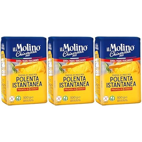 il Molino Chiavazza Instant Polenta Pack of 3 Cover
