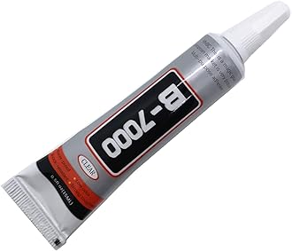 YiJieWZT B7000 15ml Clear Acrylic Super Glue, Gel, Waterproof, Flexible, Anti-Vibration, for Electronics, Textile, Shoe, Household