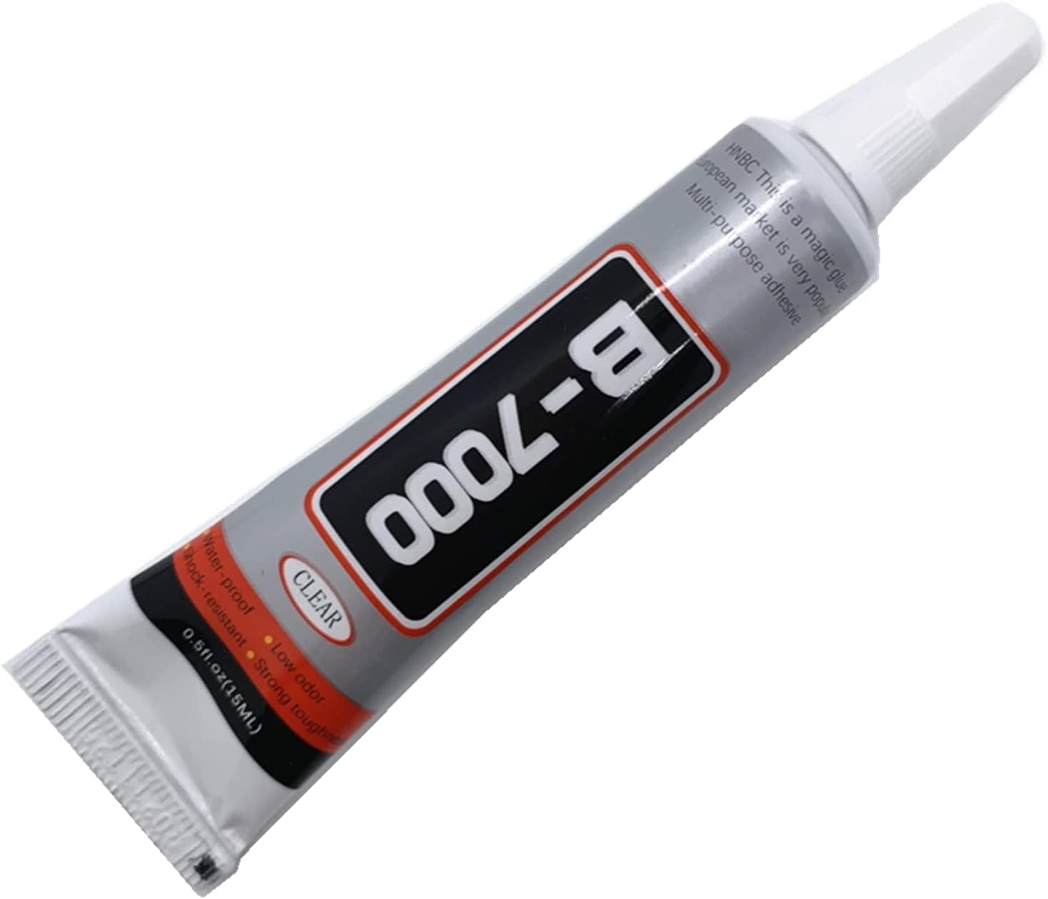 YiJieWZT B7000 15ml Clear Acrylic Super Glue, Gel, Waterproof, Flexible, Anti-Vibration, for Electronics, Textile, Shoe, Household