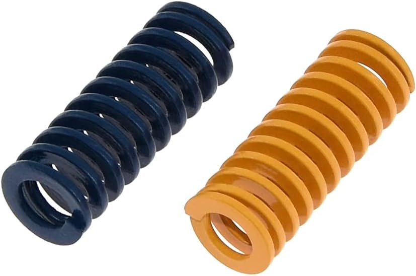 review Nicfaky Heated Bed Spring Auto Leveling Kits,Adjustment Nut+Springs+Screw Kit for CR10 Leveling Kit Ender 3 MK3 Hotbed 3D Printer Parts (Color : Yellow)