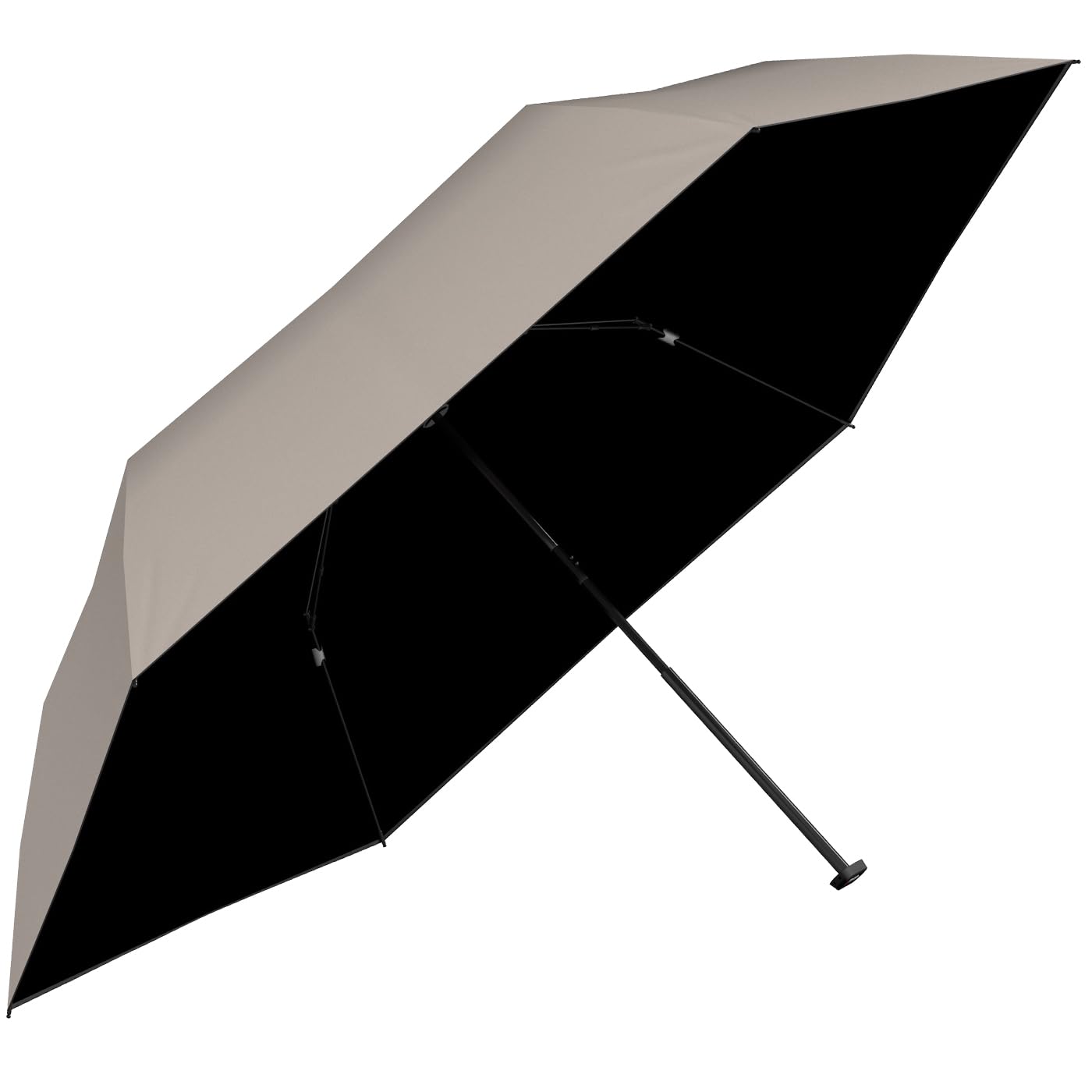 Knirps Taschenschirm US.050 Ultra Light Slim Manual mit UV- und Hitzeschutz - Stone