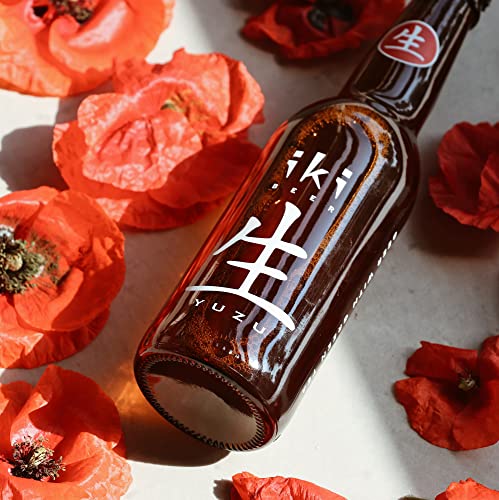 iKi Bio Bier Yuzu, mit grünem Tee und Yuzu, 4,5% vol, obergäriges Craft-Bier, Einweg (1 x 330 ml) - Image 3
