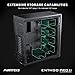 Phanteks (PH-ES620PTG_BK02) Enthoo Pro 2 Server Edition – SSI-EEB Motherboard Support, 11-PCI Slots, 15x Fan Positions (Tempered Glass)