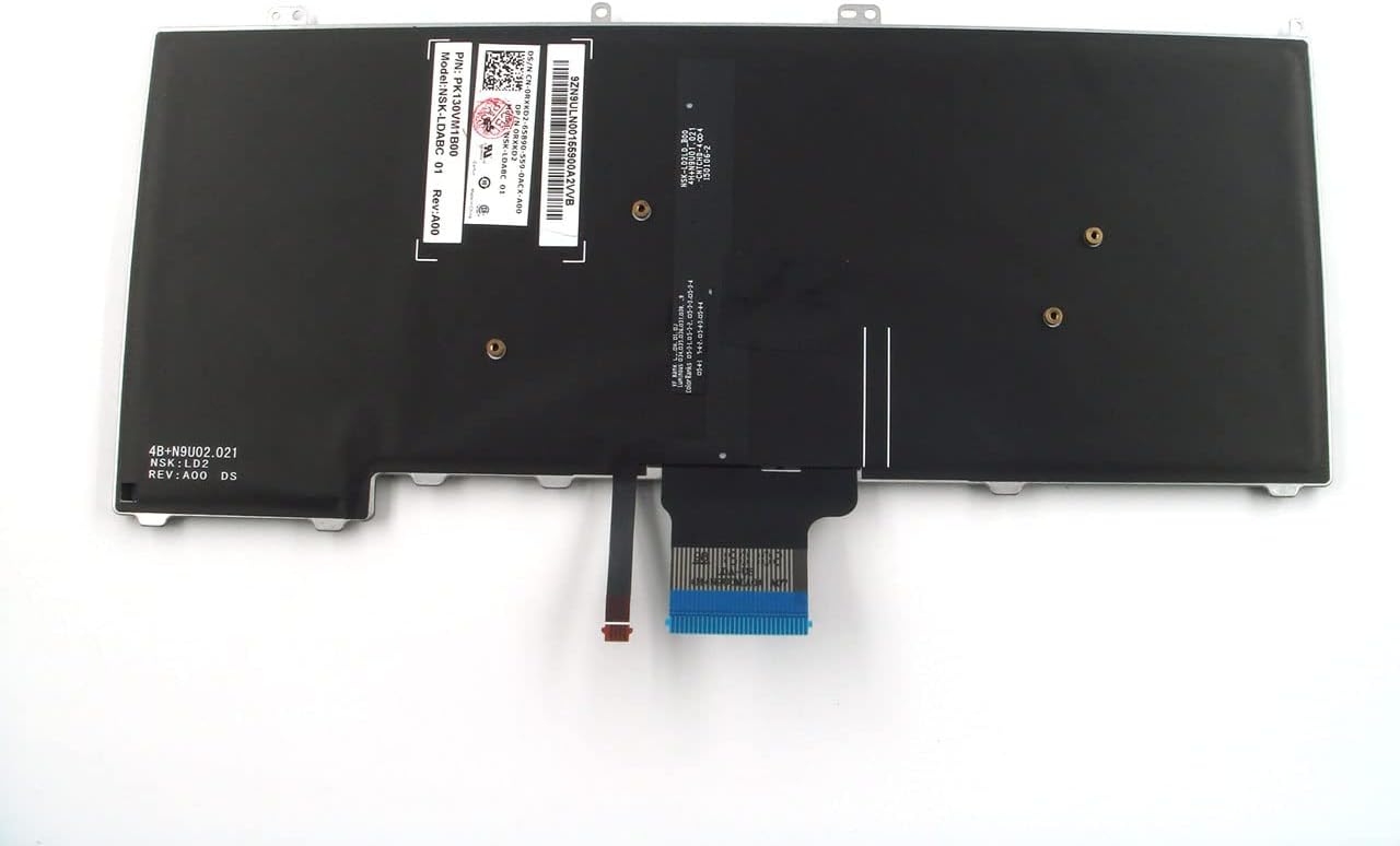 Parts for Dell Latitude 7000 E7240 E7440 Keyboard US-English Backlit 0RXKD2 PK130VM1B00