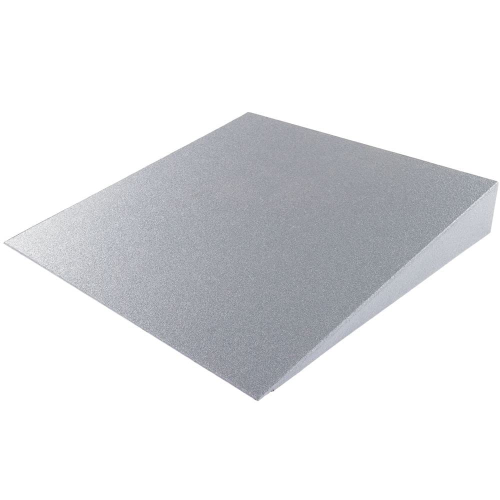 Photo 1 of ***DAMAGED CORNERS***VersaRamp 6" High Lightweight Foam Threshold Ramp for Wheelchairs, Mobility Scooters, and Power Chairs by Silver Spring 36x36x6 Inch (Pack of 1)