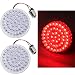 Motorcycle 2 Inch Turn Signal Led Bulbs Inserted Bullet Style 1156 Rear Red LED Brake Tail Light for Harley Sportster XL883 2002-2014 FXD Dyna Super Glide 2002-2010
