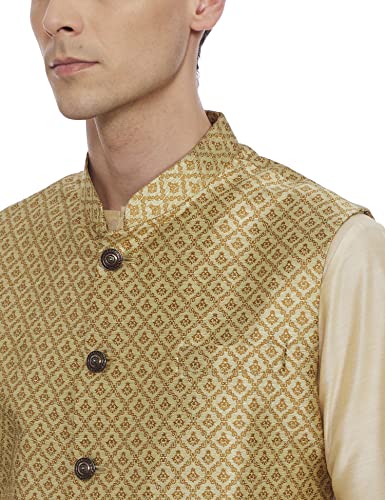 Image of Ethnix by Raymond Ethnix Mens Regular Fit Bundi