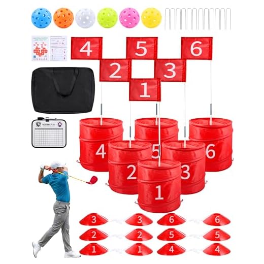 Portable Backyard Golf Practice Game