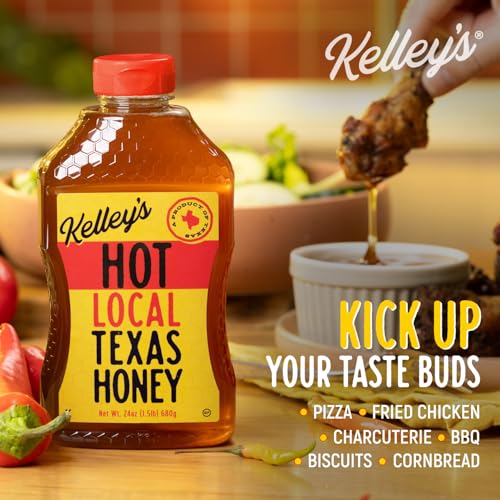 Kelley's Hot Honey, 12 Oz – Miel con Chile miniatura 4