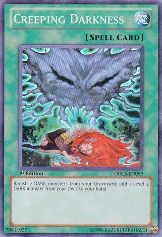 Yu-Gi-Oh! - Creeping Darkness (ORCS-EN059) - Order of Chaos - Edición ilimitada - Super Raro