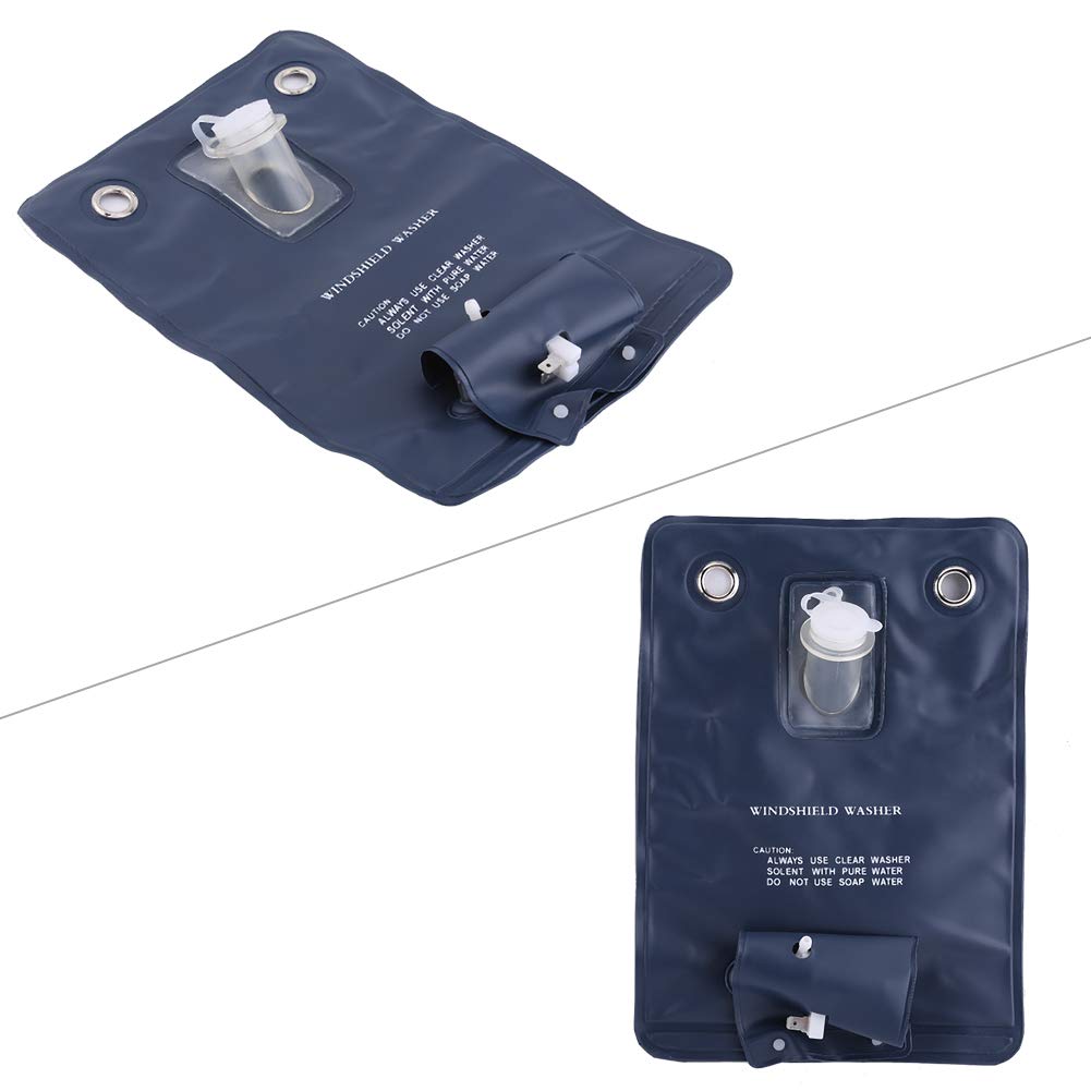 Amazon | 12V ウォッシャー タンク 袋 タイプ ウォッシャーポンプ