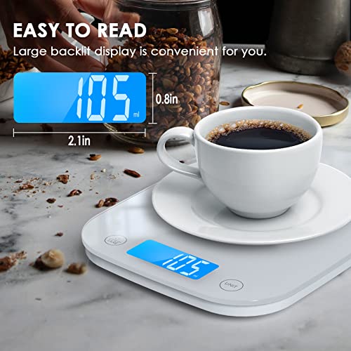 image for Nicewell Food Scale 22lb/10kg Digital Kitchen Scale for Baking Cooking