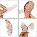 72 Pieces 3D Butterfly Wall Decals Sticker Decal Wall Decor Art Decorative Sticker 3 Sizes for Room Home Nursery Classroom Offices Bedroom Bathroom Living Room Decor(Rose Gold)