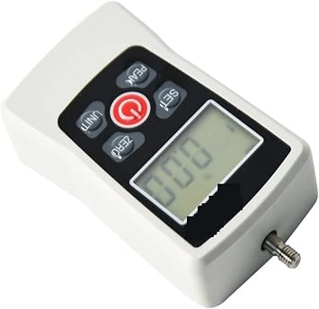 Digital Dynamometer, AMF-10N Digital Force Gauge Push Pull Gauge Dynamometer Portable Meter LCD Screen Hand Grip Dynamometer Portable Handheld Force Measuring Instrument