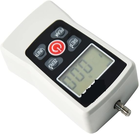 Digital Dynamometer, AMF-10N Digital Force Gauge Push Pull Gauge Dynamometer Portable Meter LCD Screen Hand Grip Dynamometer Portable Handheld Force Measuring Instrument