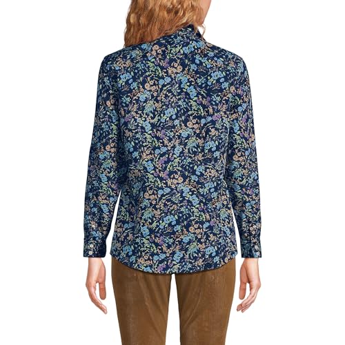 Image of Lands' End Women's Pinwale Cord Long Sleeve Shirt