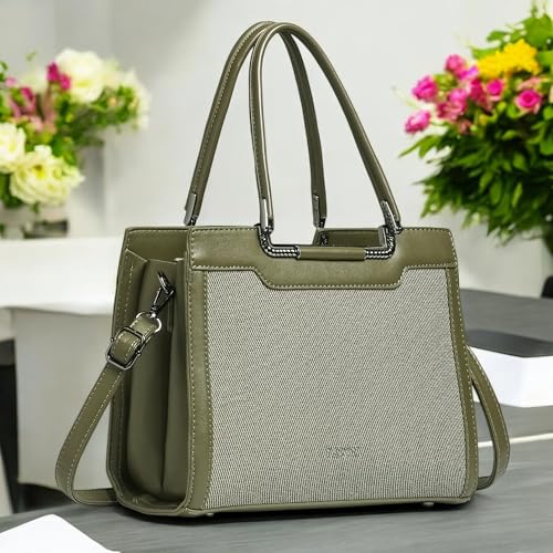 Image of EXOTIC Premium Embossed Texture Design PU Leather Hand Bag for Women