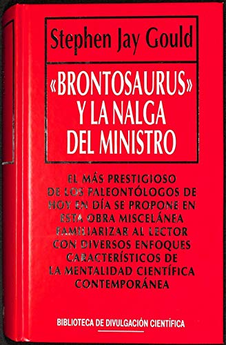 Brontosaurus y la nalga del ministro : reflexiones sobre historia natural