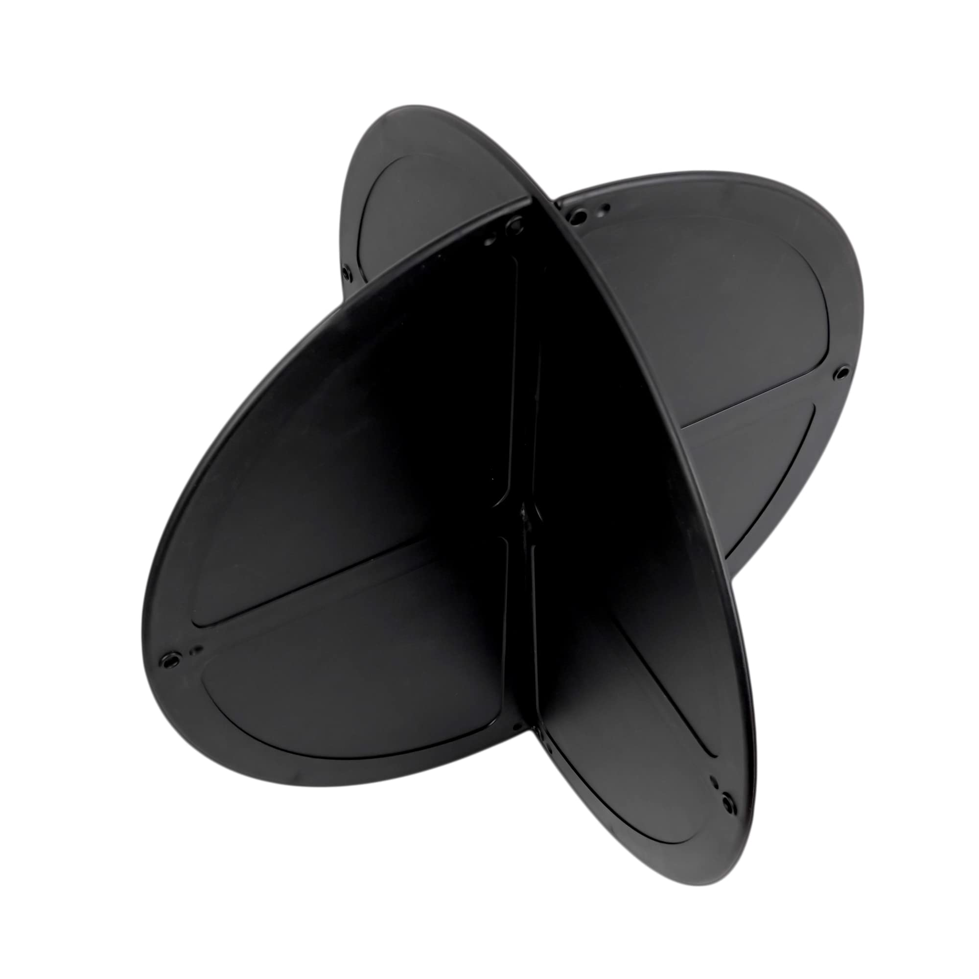 GATE14® Pallone Nero in Plastica, Segnale Diurno per Barca Ø 300 mm