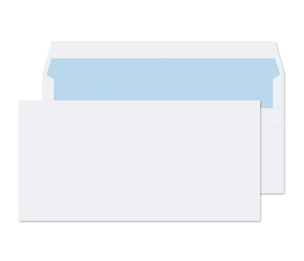 Blake Purely Everday 7772/1000 Lot de 1000 enveloppes autocollantes blanches format DL 110 x 220 mm Épaisseur 100 g/m²