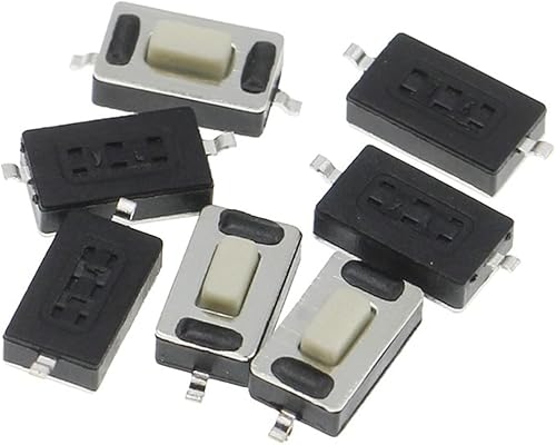 100pcs 3 * 6 * 2.5mm Light Touch Switch Patch 2 Feet Micro Button Switch Two Feet Touch Switch The Car Remote Control