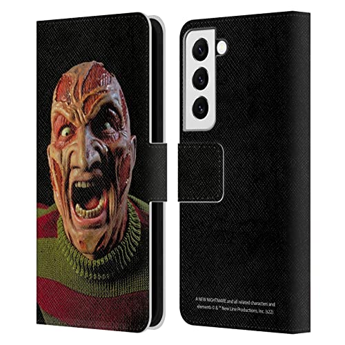 Étui Samsung Galaxy S22 5G Nightmare on Elm Street housse protection cuir Freddy