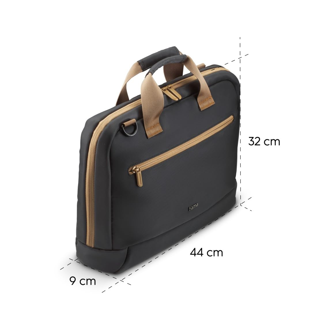 Hama Torba na laptopa 15,6-16,2 cala wodoodporna czarna