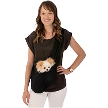 Susan Lanci Designs Premium Mesh Sport Sling Carrier for Dogs, Medium, Amethyst