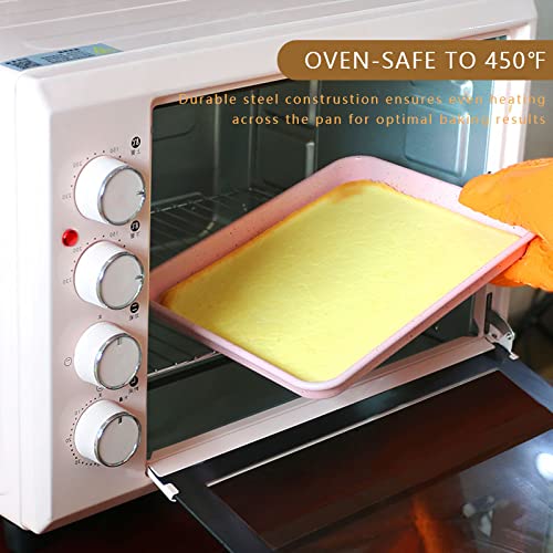 Plaque de cuisson rectangulaire anti-adhésive moule gâteau acier carbone S - 5