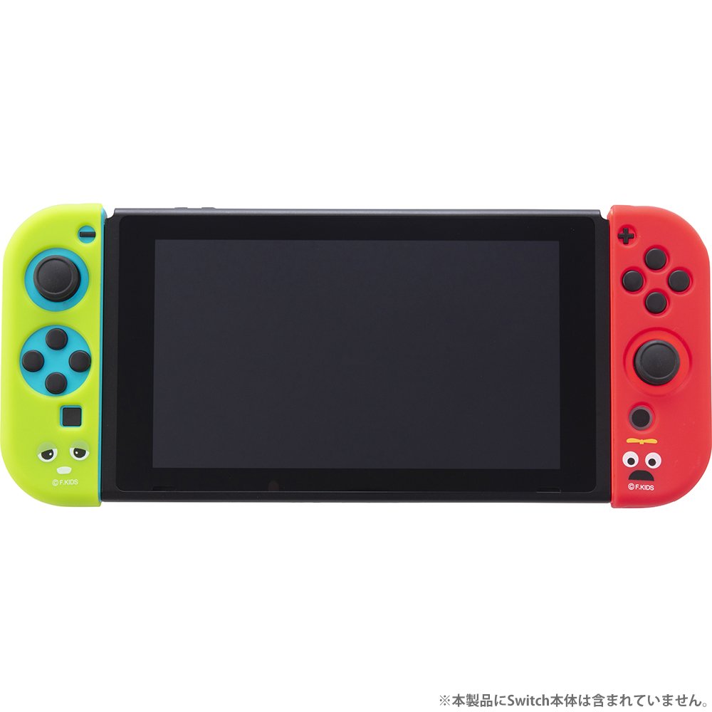 Nintendo Switch - ガチャピン Amazon.co.jp: ガチャピン × ムック シリコングリップカバー ( SWITCH