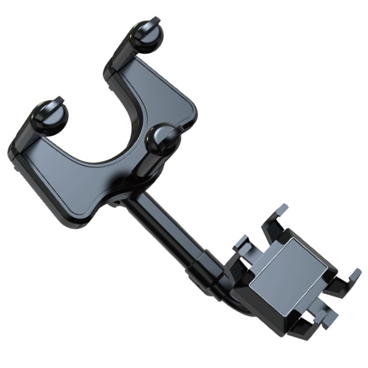 SHINEOFI Supporto per Cellulare da Auto Magnetico Rotante in Abs Colla Pu Antiscivolo, Supporto Gps per Veicoli Durante la Guida