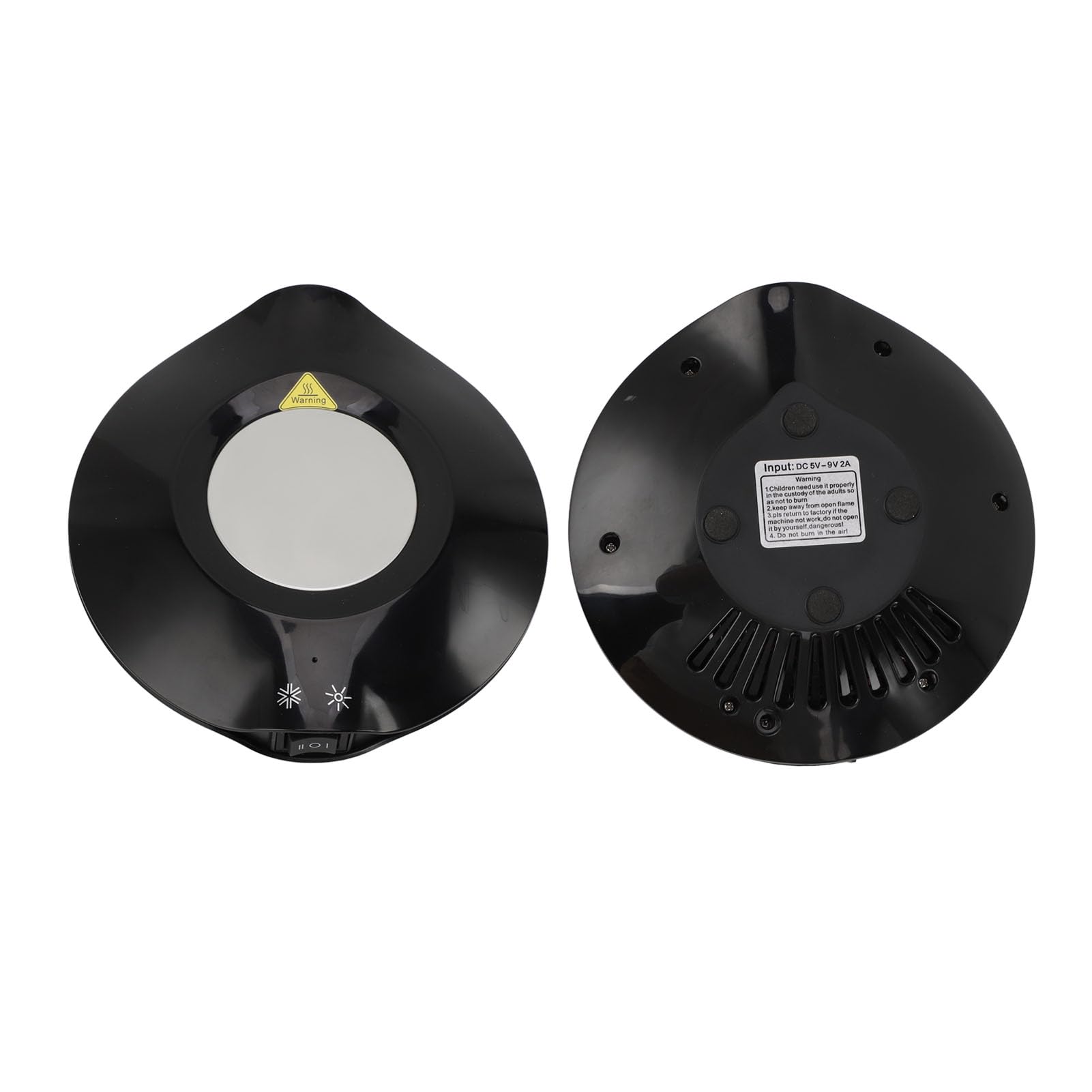 Qcwwy Chauffe-Tasse à café Chauffe-Tasse USB -Boisson électrique avec Arrêt Automatique pour Bureau à Domicile Ordinateur de Bureau alimenté par USB 5V-9V 10W-18W