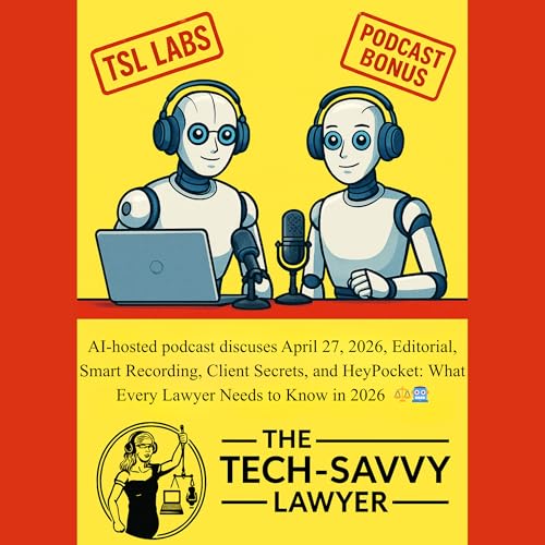 TSL Labs 🧪 Bonus: Deep Dive on our April 27, 2026, Editorial, MTC: Smart Recording, Client Secrets, and HeyPocket: What Every Lawyer Needs to Know in 2026 📱⚖️