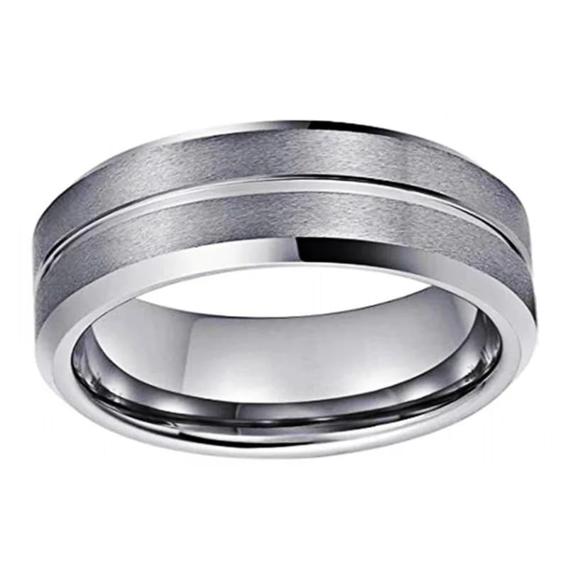 Image of SALTY ALPHA Hand Finger Ring for Men & Boys | Stainless Steel | Stylish & Minimal | Birthday Gift | Aesthetic Jewellery | Accessories for Everyday Wear | Gift for Diwali, Christmas, Marriage, Birthday