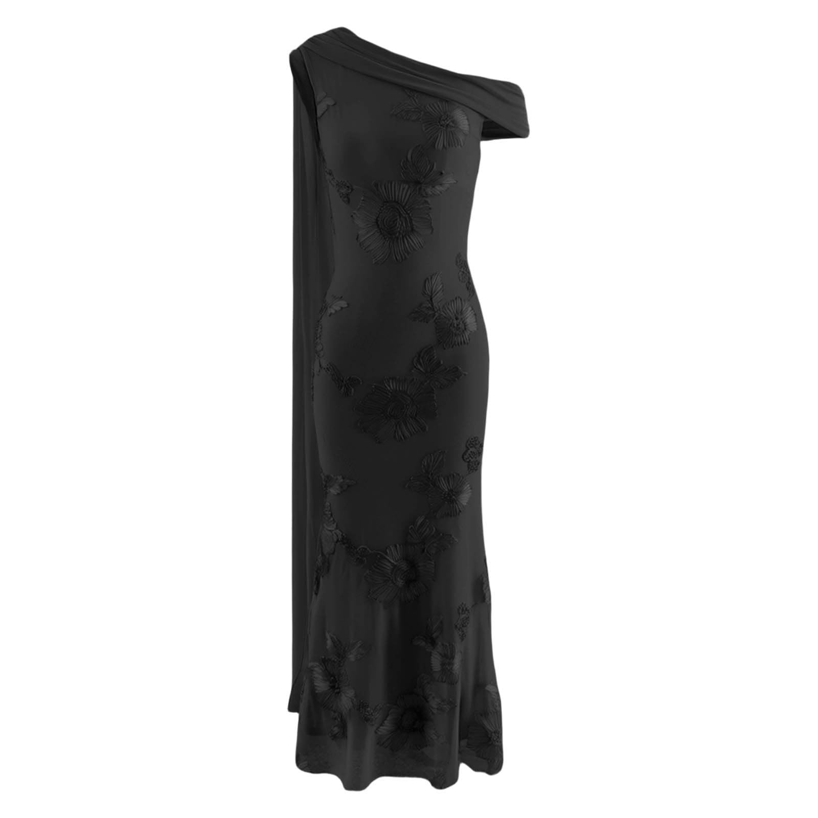 Vestido de verano para mujer, elegante, vestido de noche, asimétrico, encaje, gasa, cuello en V, vestido festivo, hasta la pantorrilla, vestido de dama de honor, manga corta, vestido de fiesta