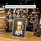 HIIMIEI A5 Tischaufsteller Schräg, 6 Stück Werbeaufsteller / L- Ständer Ideal für Cafés, Restaurants, Ausstellungen, Büros,Werbeaktionen,Dokumente- Glasklar Acryl