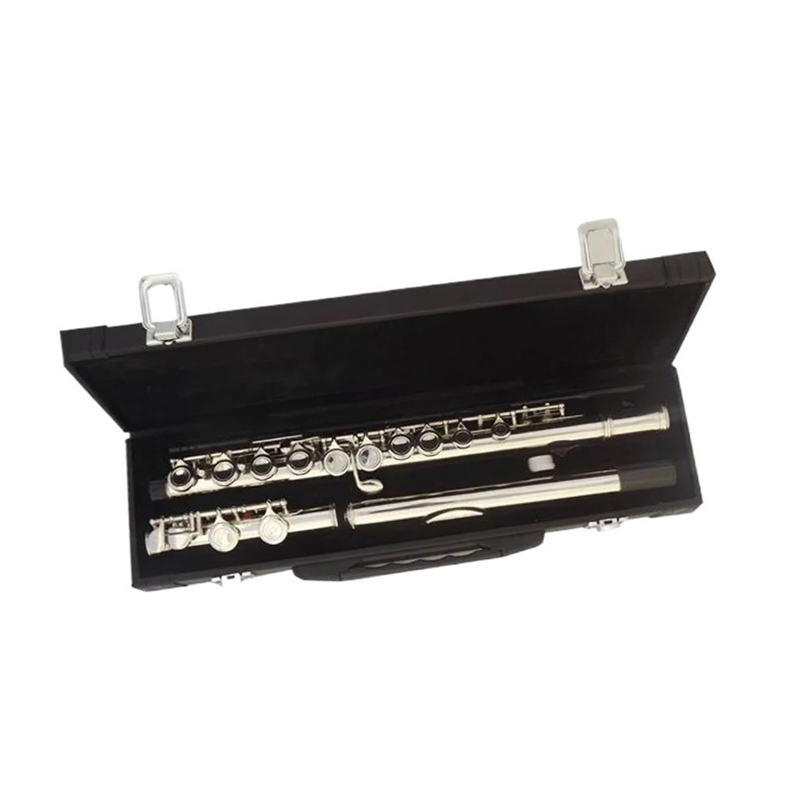 Strumento A Fiato In Legno A 16 Fori In Cupronichel Con Chiave In Do Flauto Standard