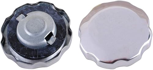 COMOK Tapa de tanque de combustible auto cromada para el tanque de combustible para GX GX160 GX200 GX240 GX270 GX340 GX390