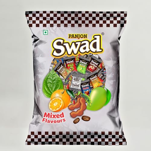 Image of Swad Chocolate Candy Packs (Mixed Flavors) 2 X 25 Toffees (Mixed, Pack Of 1), 270 Gram