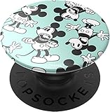 PopSockets: PopGrip with Swappable Top for Phones & Tablets - Mickey Mint Pattern