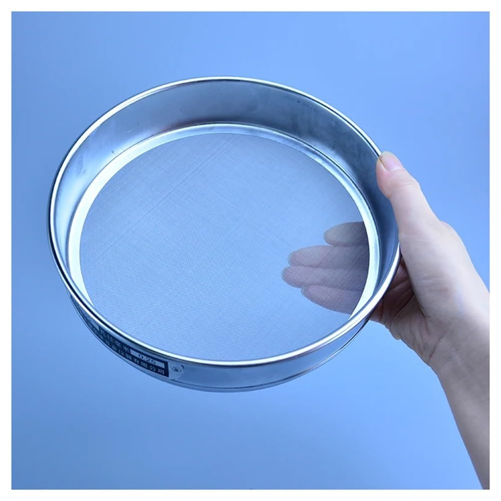 Sito laboratoryjne, Zestaw sit laboratoryjnych 20 cm, chromowana rama ze stali nierdzewnej 304, różne rozmiary oczek 12–200 oczek(2 mesh(12.5mm))