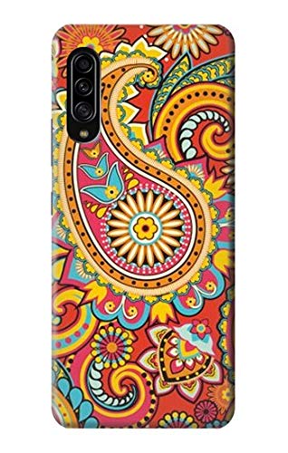 Etui Samsung Galaxy A90 5G floral paisley coque mince imprimée