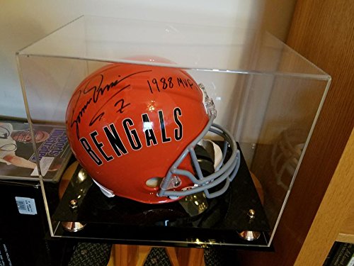 Better Display Cases Clear Acrylic Football Helmet Display Case With Gold Risers (A002-Gr) #TOP2