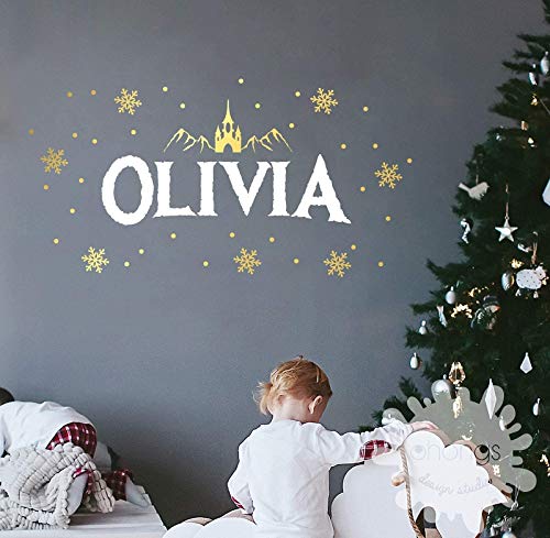 Vinilo Decorativo Personalizado Infantil Frozen miniatura 3