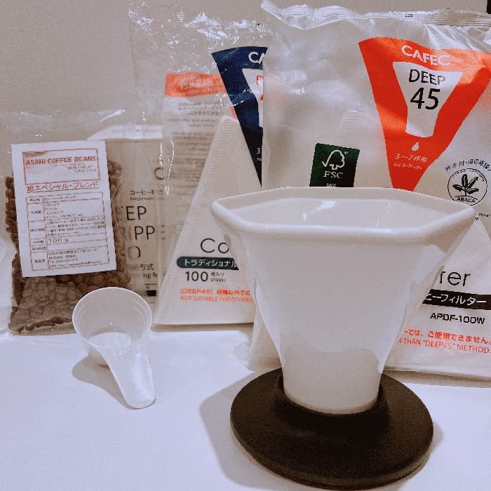 Amazon | コーヒー豆セット 三洋産業 樹脂製 DS-45 ディープ