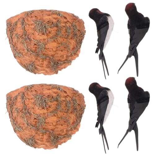 Golondrina artificial para decoración duradera de patios sin mantenimiento 2