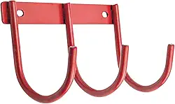 ANTDM 9893701 Rack de 3 ganchos para organizador de van de trabalho com proteção contra intempéries (RED ZN)