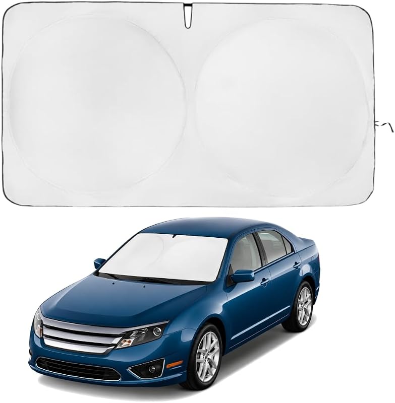 Protetor solar para para-brisa kinder Fluff para Ford Fusion 2006–2012 – 1 unidade