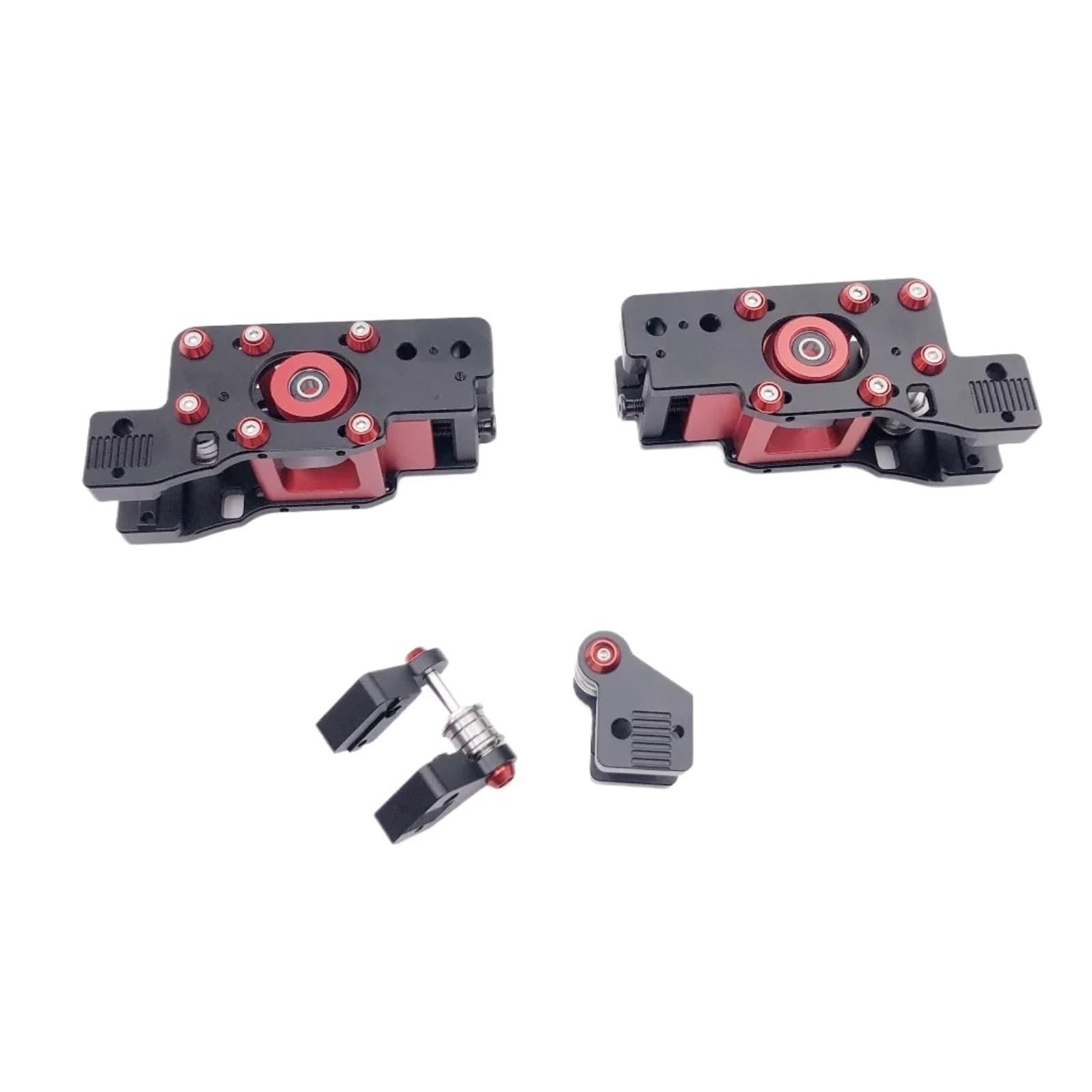 Kit CNC cinghia 2WD 9mm, compatibile for Voron | For 2.4/Trident, kit 2WD in alluminio CNC, trasmissione a cinghia da 9 mm, movimento rigido(No Clamps)